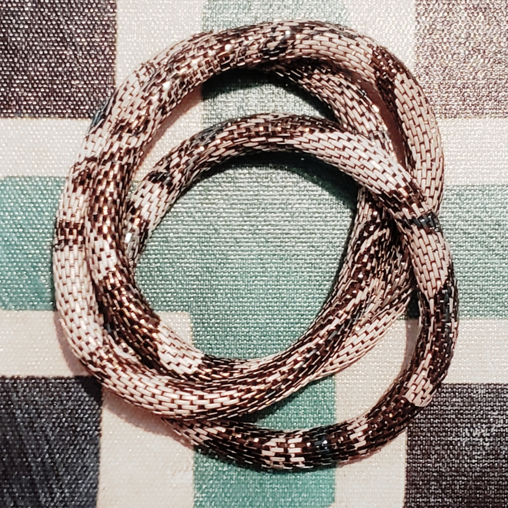 Snakeskin Print Bracelet